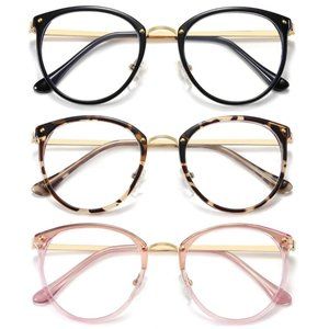 Round Glasses (3 Pairs)